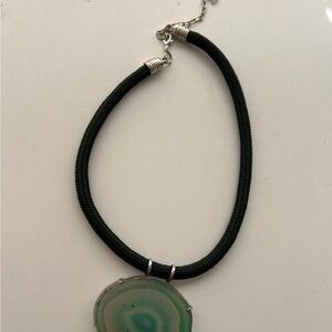 Elegant Green Pendant Necklace